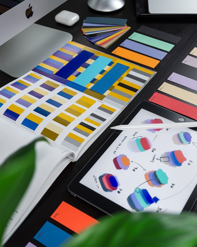 Colores de pantones