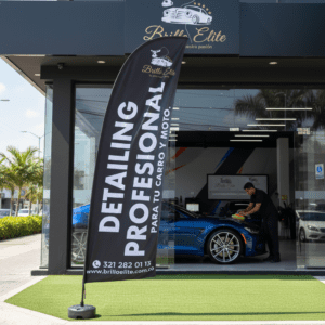 Bandera publicitaria sublimada para marcas